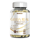 Geleia Real Pura 100% Saudavel 60 Cps + Propolis + Pólen