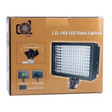 Foco Led 160 Luces + 3 Filtros Nikon Canon Sony Envío Gratis