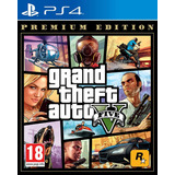 Grand Theft Auto V  Premium Edition Ps4 Físico