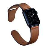 Malla Cuero Loop Para Apple Watch 44 42 40 38 Mm