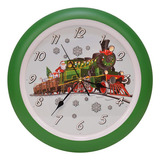 Reloj De Sonido Christmas Carol Del Tren Navideño De Santa C