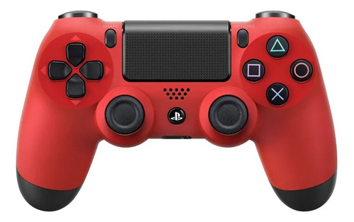 Joystick Ps4 Sony Dualshock 4 Original Rojo + Cable + Gtia