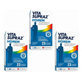 Kit 3 Vita Supraz Homem C/ 60 Cps - Suplemento Vitamínico