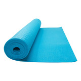 Mat Yoga Colchoneta K6 Pilates Tapete Gimnasio 3mm Color Azul