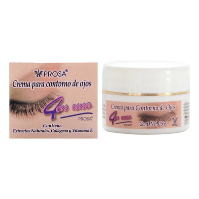 Prosa Crema Contorno de Ojos 4 en 1, Hidrata y Suaviza, Uso Día y Noche, 15 g | MercadoLibre