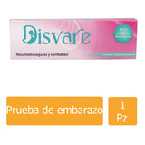 Disvare Prueba De Embarazo Caja Con 1 Pieza