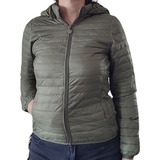Campera De Mujer Liviana Inflable Impermeable
