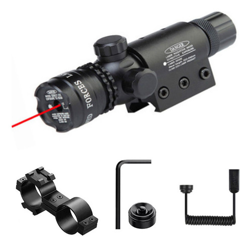 Laser Óptico Vermelho Traçante Mira 2 Acionador Caça-20mm