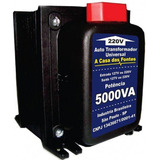 Auto Transformador 5.000va 110v/220v E 220v/110v