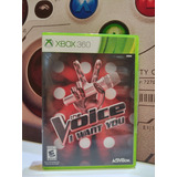 The Voice Xbox 360 Original Físico Ntsc Usado
