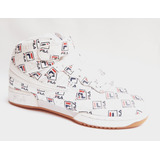 Tenis Originales Fila Fitness  Mid Vintage Logo En Relieve