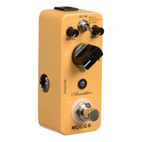 Pedal Efecto P/guit, Simulador De Acustica. Mooer Acoustikar