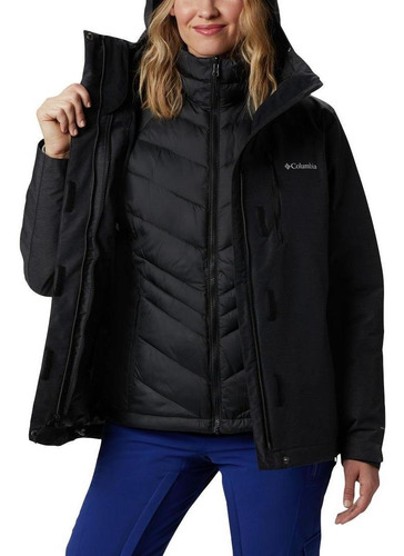 Parka Mujer Whirlibird Iv Jkt Negro Columbia