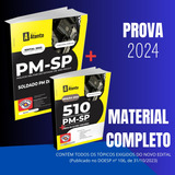 Kit Apostila Pm Sp Soldado 2ª Classe 2022+caderno De Questão