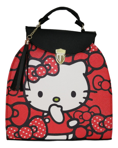 Bolsa Mochila Diseño Hello Kitty