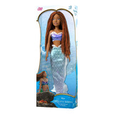 Boneca Ariel A Pequena Sereia Filme Disney 55 Cm Baby Brink