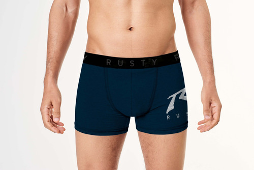 Boxer Hombre Rusty Competition Azul