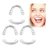 3×carilla Dental Sonrisa Perfecta Instantánea Diente Blancos