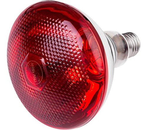 Lámpara De Calor 150w Infrarroja, Luz Roja, Incandescente