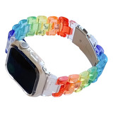 Correa Para Apple Watch Eslabones Orgullo Pride Toda Series 