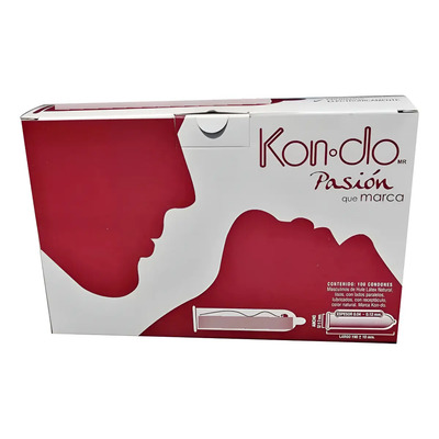 10 Cajas De Condones Kondopasión De 100pz Total 1000 Preserv | Envío gratis