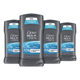 Desodorante Antitranspirante Dove Clean Comfor 76g Pack De 4