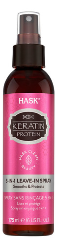 Hask Proteína De Keratina Acondicionador Sin Enjuague 5 En 1