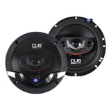 Bocinas 6.5 Pulgadas Dub Dub465 240 Watts 4 Vias Full Range Color Negro