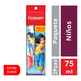 Cepillo Y Crema Dental Colgate Kids Liga De La Justicia 75ml