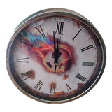 Reloj De Pared Redondo 30cm Decorativo M106