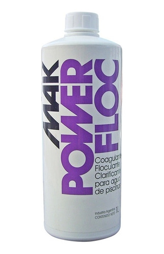 Mak Power Floc Clarificador Decantador Para Piletas 1lt