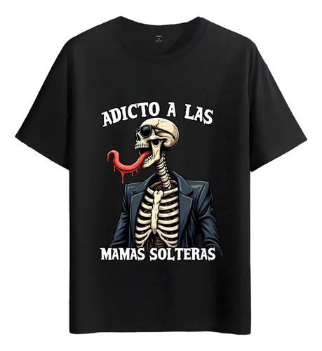 Tshirt Muscle Freaks Skeleton Estilo Adicto A Solteras Mamas