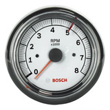 Tacómetro Actron Bosch Sp0fsport Ii (esfera Blanca, Bisel Cr