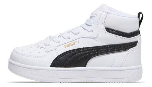 Tenis Puma Caven Mid 2.0 Blanco Infantil 393843 01  F