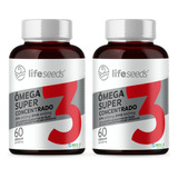 Ômega 3 Super Concentração Epa660mg Dha440mg Meg-3 - 2 Potes