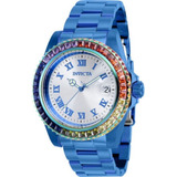 Reloj Invicta 40231 Para Mujer Cuarzo Con Esfera Plateada