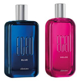Kit Egeo Duo Boticário: Egeo Dolce Woman E Blue Colônias