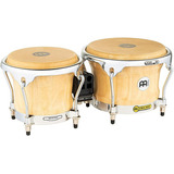 Meinl Fwb-400 Nat Bongos Madera 7 Y 8 1/2 Pulgadas Percusión