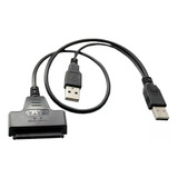 Cable Adaptador Usb 2.0 A Sata 2.5' Discos Rígidos Y Ssd