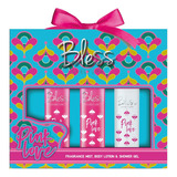 Body Splash Mujer Bless Trio Pink Love +sg +bl Set