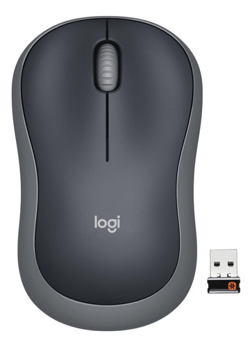 Mouse Inalámbrico Logitech M185 Win Mac Chrome Linux Negro