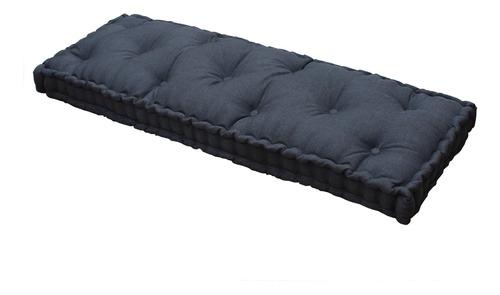 Assento Futon Turco Em Tecido Linho De 1,40x50