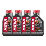 Aceite Moto 4t 7100 15w50 100% Sntetico Motul 4l