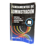 L9089 Munch / Garcia -- Fundamentos De Administracion