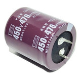 470uf 450v 35x40mm P:10mm 105ºc Capacitor Electrolítico Blin