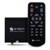 Receptor Tv Digital Automotivo E-tech Antena Dvd Multímidia