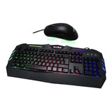 Combo Teclado + Mouse Gaming Weibo Wb-520 Rgb