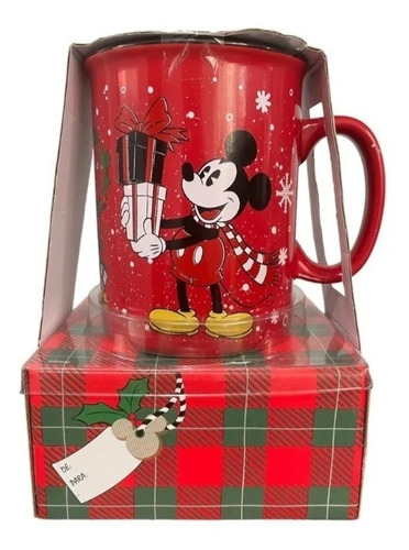 Taza Navideña Disney Mickey Mouse Varios Modelos.