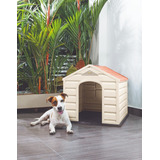 1 Casa Para Perro Razas Chicas De 68x61x59cm Para Exterior