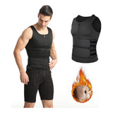 Entrenador De Cintura #men Body Shaper Colete Emagrecedor Sa